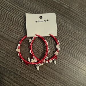 Free People Karma Hoops Earrings